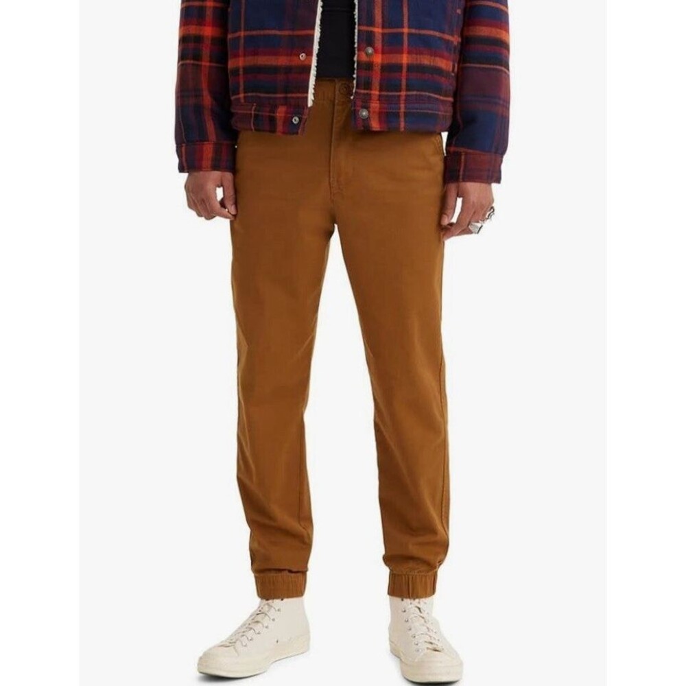 NEW Levi's XX Chino Jogger Pants Twill Stretch Brown Men's Size XXL